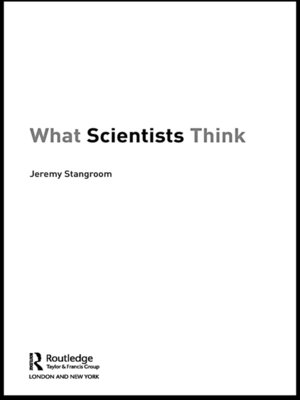 cover image of What Scientists Think
